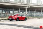 Toyota GR Supra on Vossen Wheels (HF-5) 2020 года